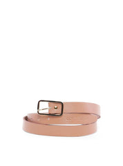 Cinto Feminino em Couro com Fivela Retangular - Nude 1.1820000988 - NU
