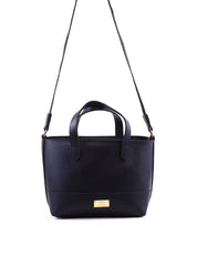 Bolsa Tote Tiracolo com Alça Dupla - Preta BSI-6161 - PR