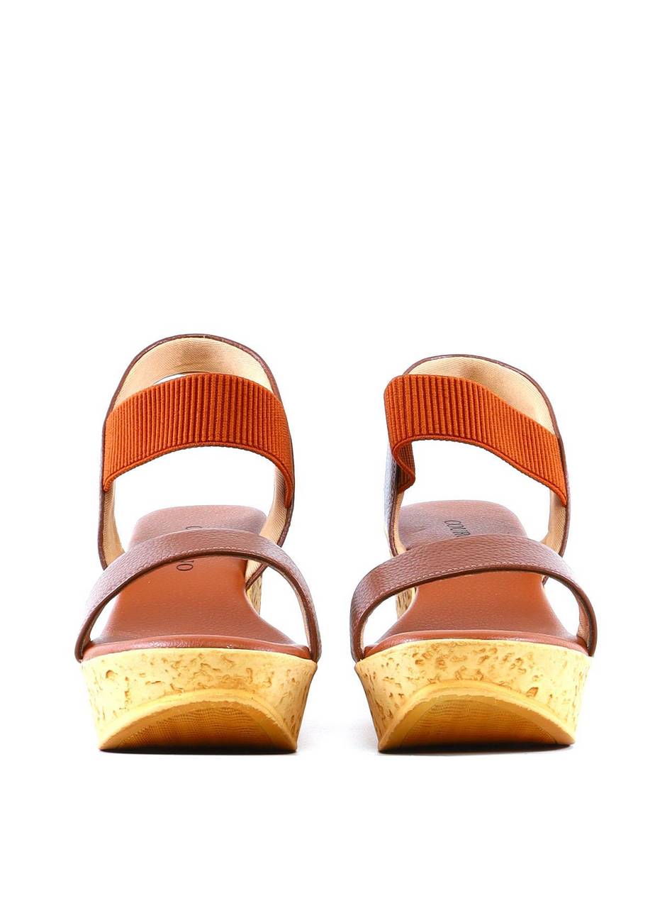 Sandália Plataforma com Tira em Elástico - Castor SDI-12006 - CS