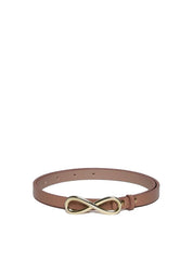 Cinto Feminino Fivela Infinita - Nude CTI-970 - NU