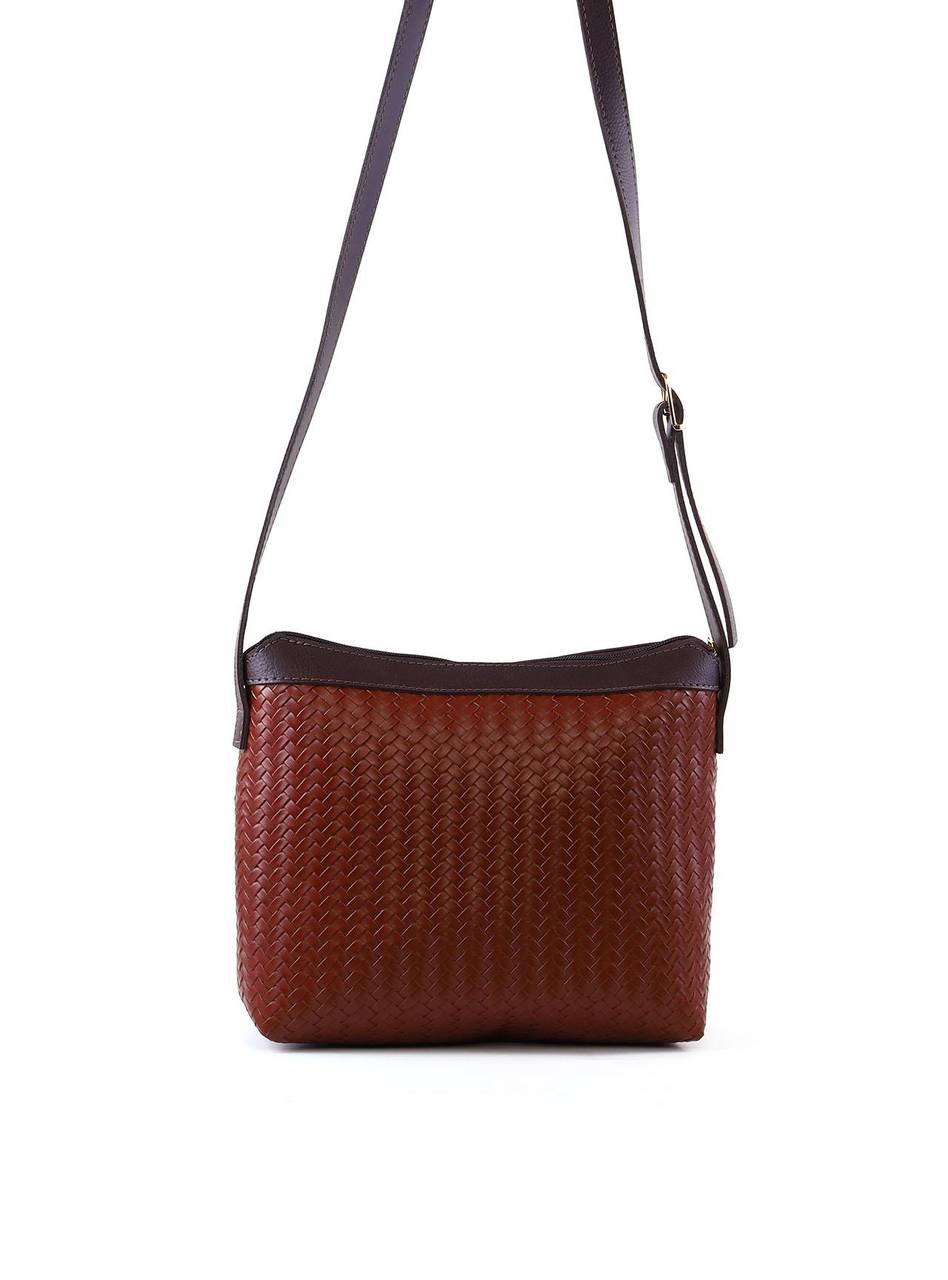 Bolsa Tote Transversal Quadrada - Cacau BSI-6355 - CA
