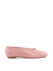 Sapatilha de Bico Redondo com Costura - Nude SDI-12123 - NU