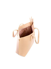 Bolsa Shopper com Detalhes Laterais - Nude BSI-6139 - NU
