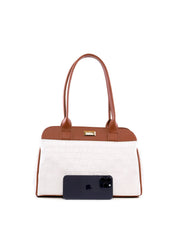 Bolsa Tote de Mão com Detalhe em Recortes BSI-6510 - BR&CS