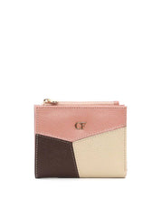 Carteira Feminina Slim Patchwork - Nude CAI-1036 - NU