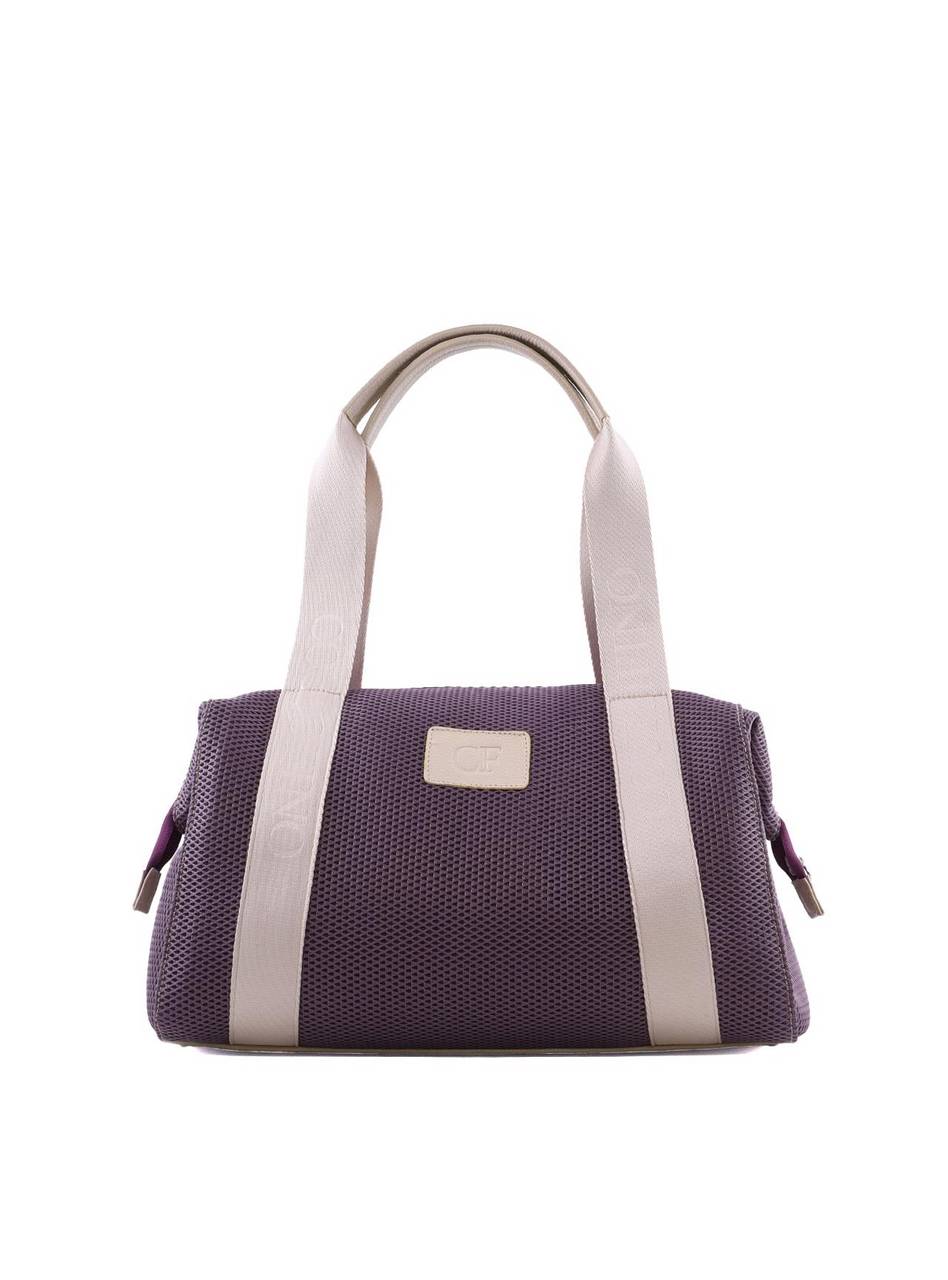 Bolsa Baú em Tela com Fita na Alça - Roxo BSI-6400 - RO
