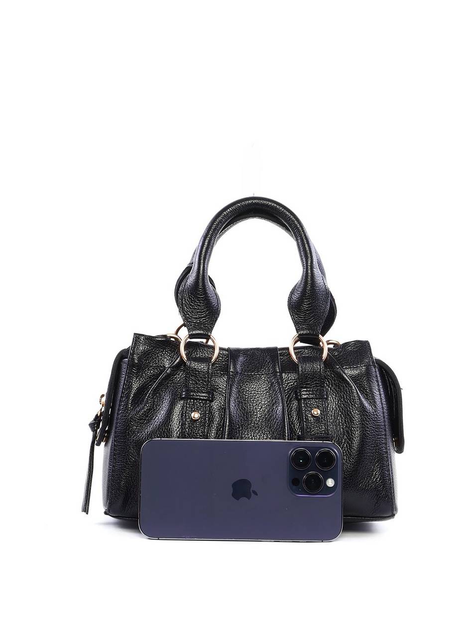 Bolsa Tote Drapeada - Preta BSI-6391 - PR