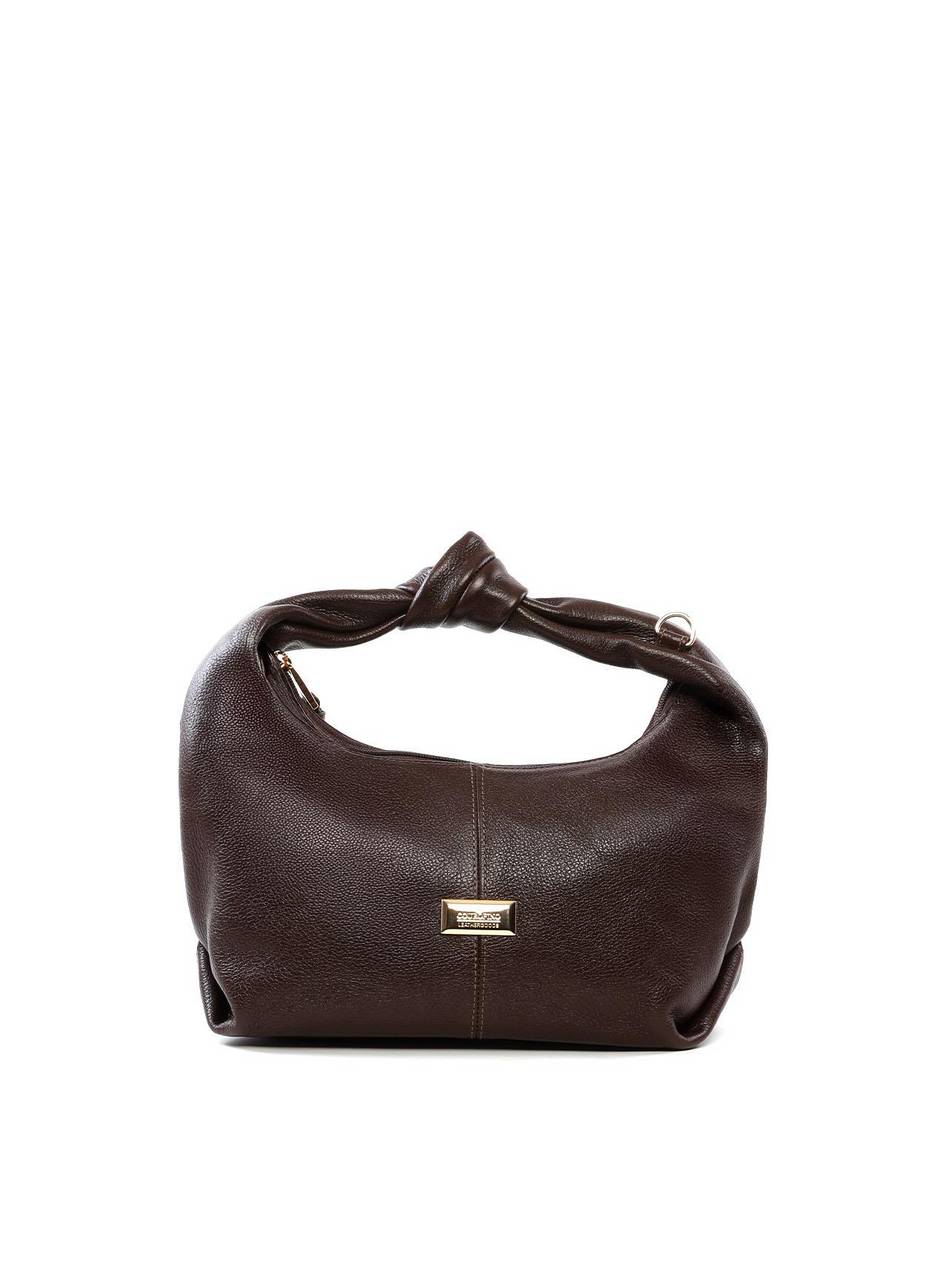 Bolsa Hobo com Alça Dupla e Detalhe Nó BSI-6509 - CA