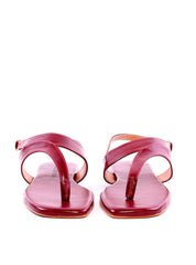 Rasteira com Recortes - Vinho SDI-11960 - VI