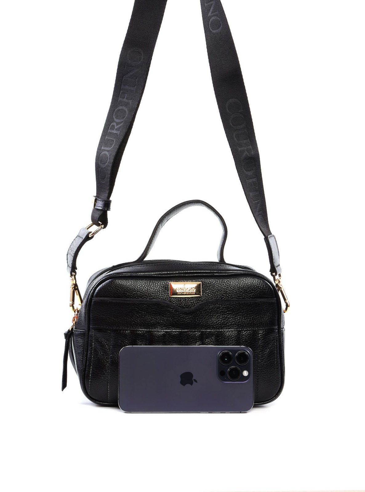 Bolsa Baú Transversal com Matelassê Frontal BSI-6534 - PR