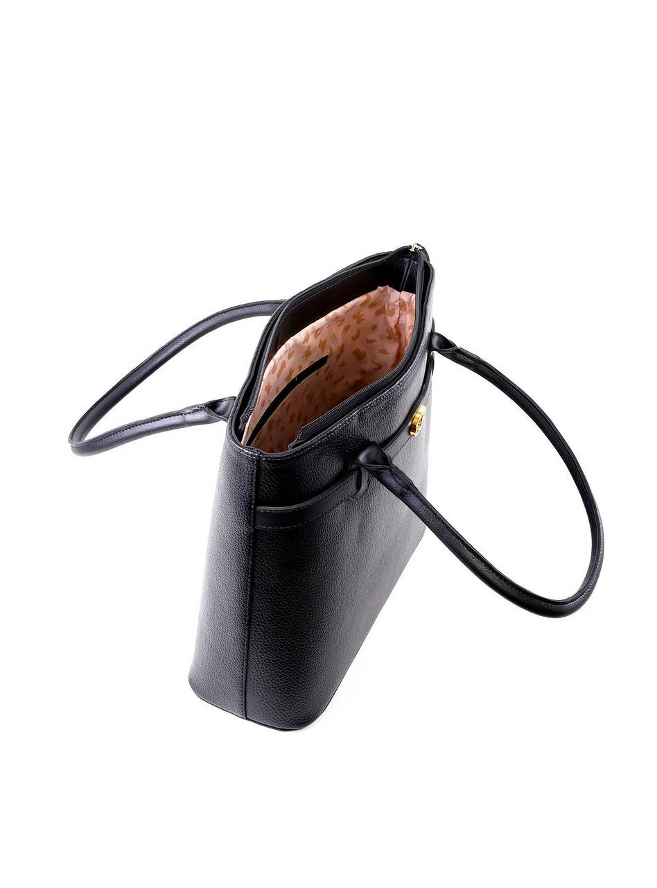 Bolsa Shopper com Tira Frontal - Preta BSI-6434 - PR