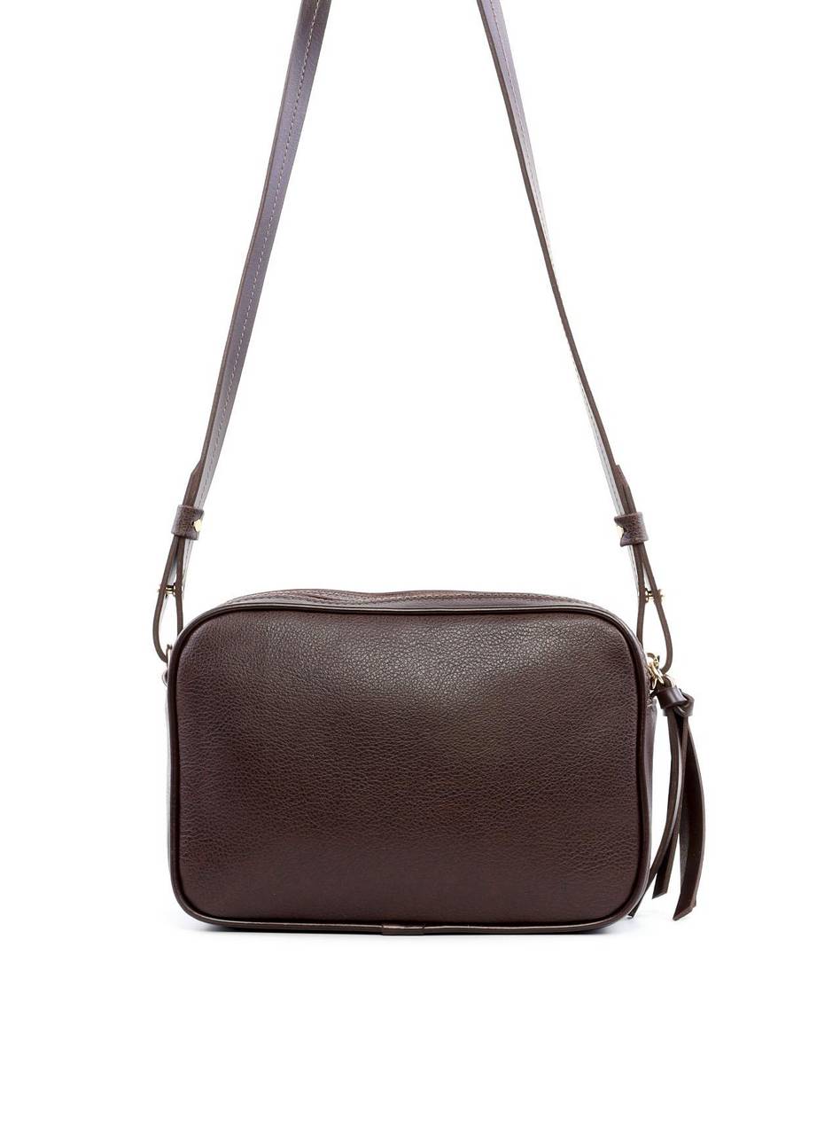 Bolsa Bag Transversal com Bolso Frontal - Cacau BSI-6242 - CA