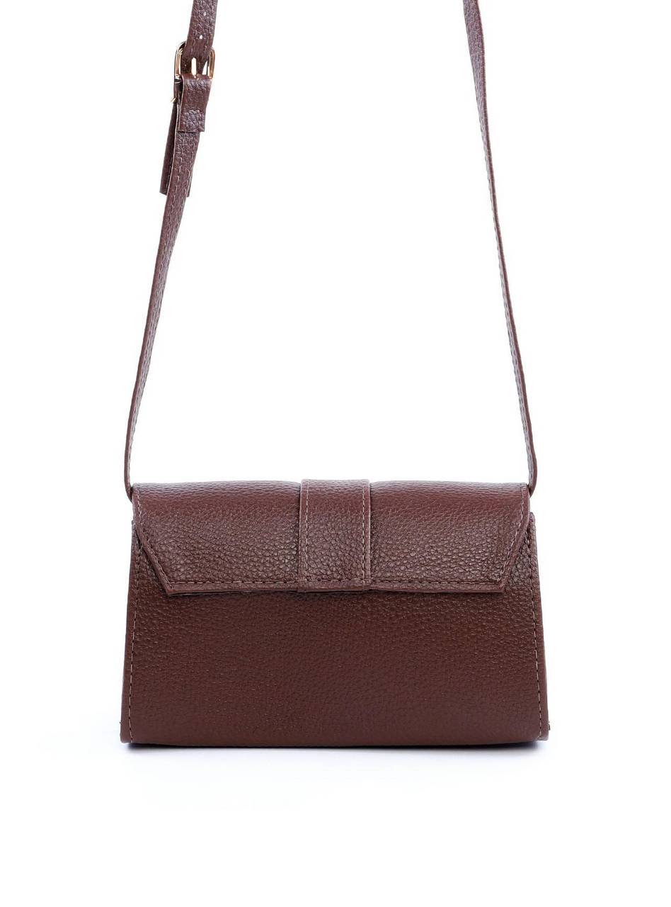Bolsa Satchel Transversal Retangular - Cacau BSI-6074 - CA