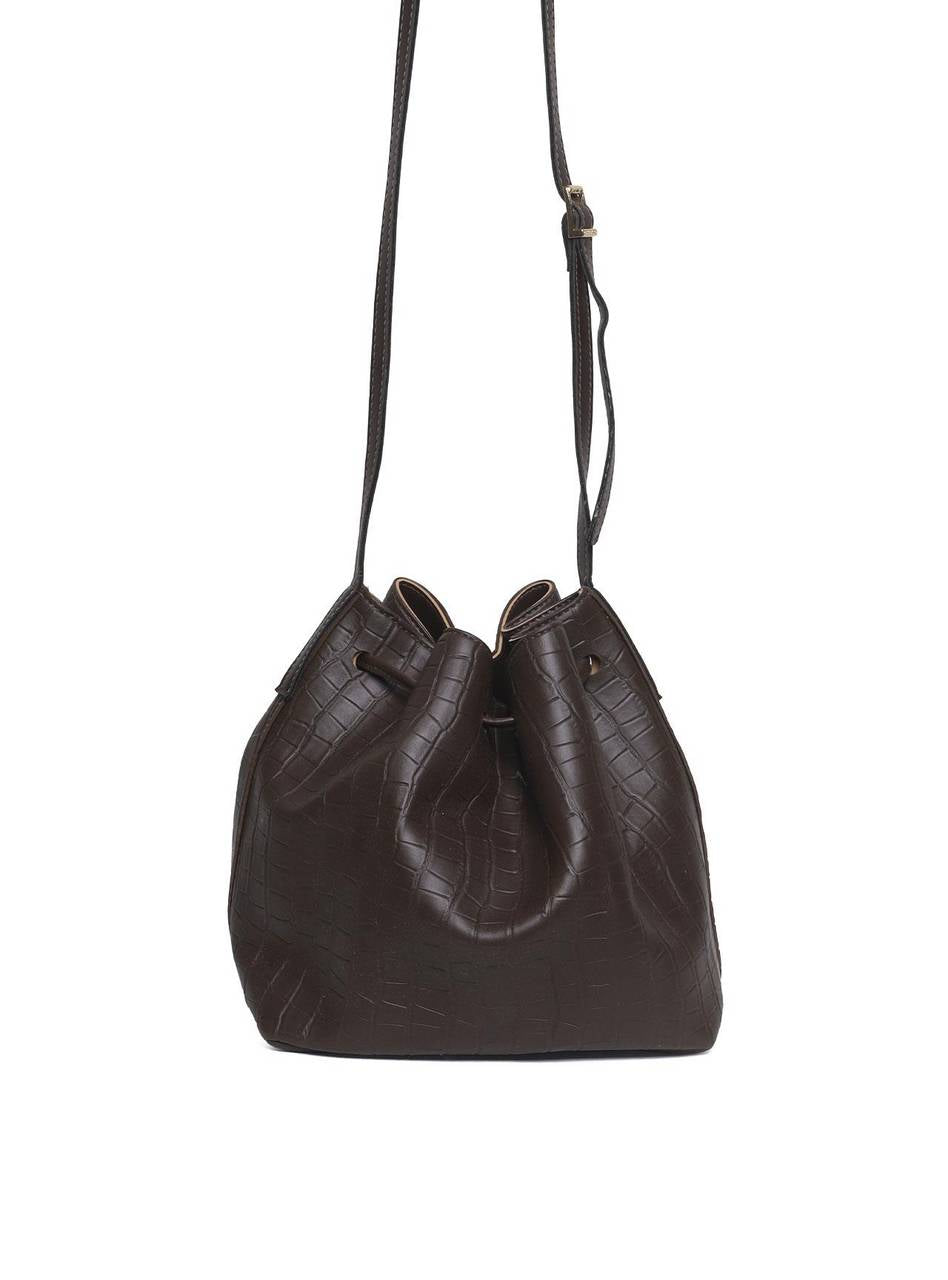 Bolsa Saco Média Transversal  - Cacau BSI-5353 - CA