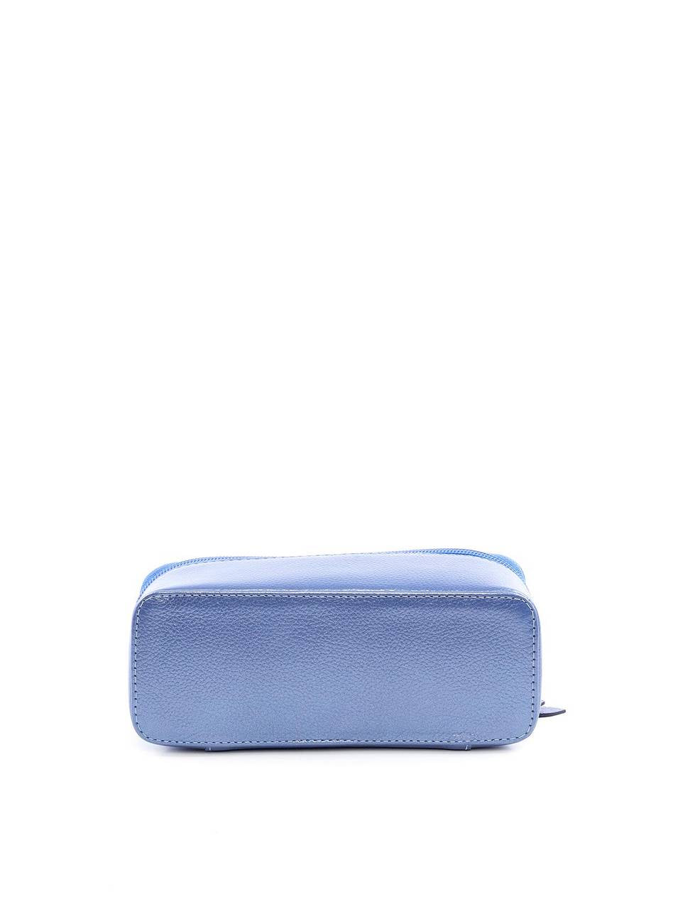 Necessaire Retangular com Transparência - Azul NSI-152 - AZ