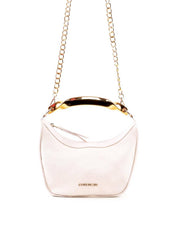 Bolsa Hobo com Alça Geométrica e Corrente - Fenno BSI-6428 - FE