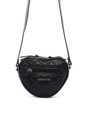 Bolsa Tote Coração Matelasse - Preta BSI-6392 - PR