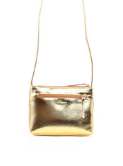 Bolsa Tote Transversal com Pedraria - Ouro BSI-6362 - AU