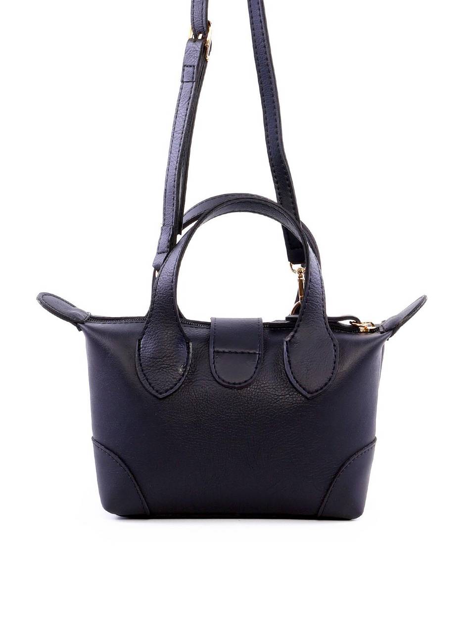 Bolsa Baú Transversal Pequena - Preta BSI-6272 - PR