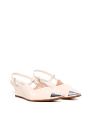 Scarpin Slingback com Biqueira Cromada - Fenno SD-12014 - FE