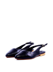 Sapatilha Slingback Lisa de Bico Fino - Preta SDI-11993 - PR