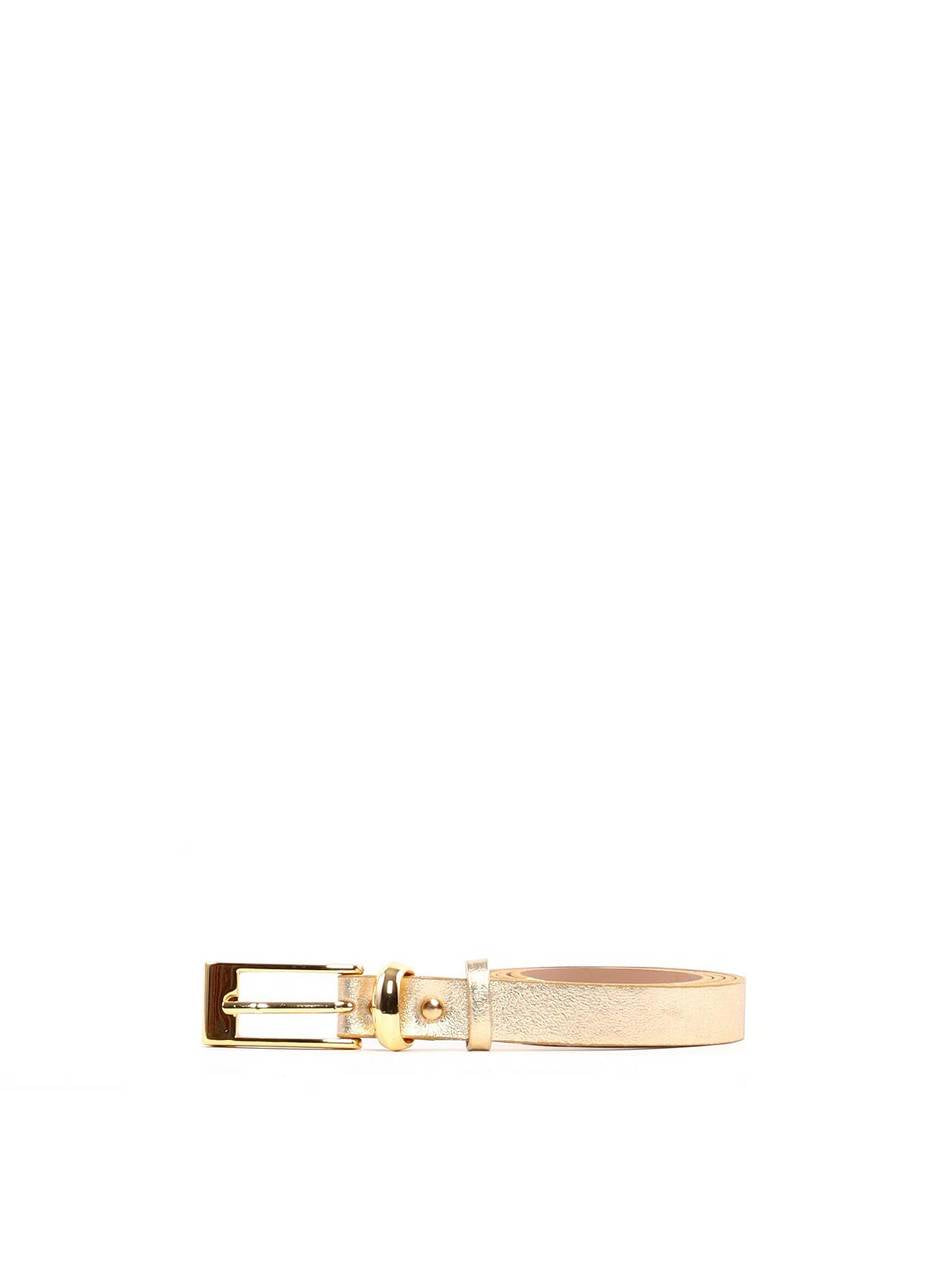 Cinto Casual Feminino Couro Ouro CTI-929 - AU
