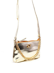 Bolsa Rafaela Clutch Transversal - Ouro BSI-6300 - AU