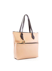 Bolsa Shopper Média com Bag Charm BSI-6463 - NU