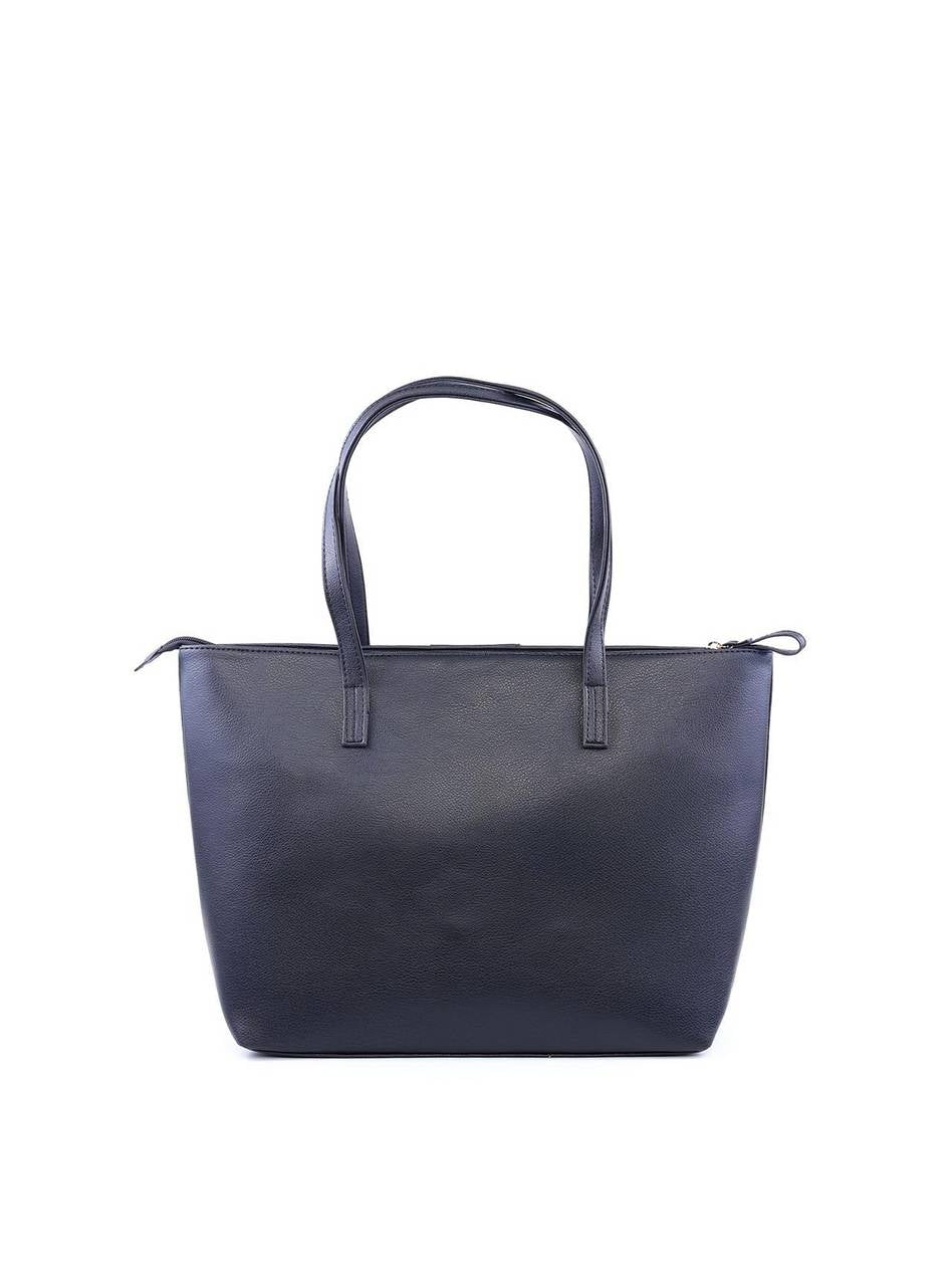 Bolsa Shopper com Detalhe CF - Preta BSI-6145 - PR