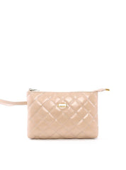 Necessaire Feminina Quadrada em Matelassê - Nude NSI-174 - NU