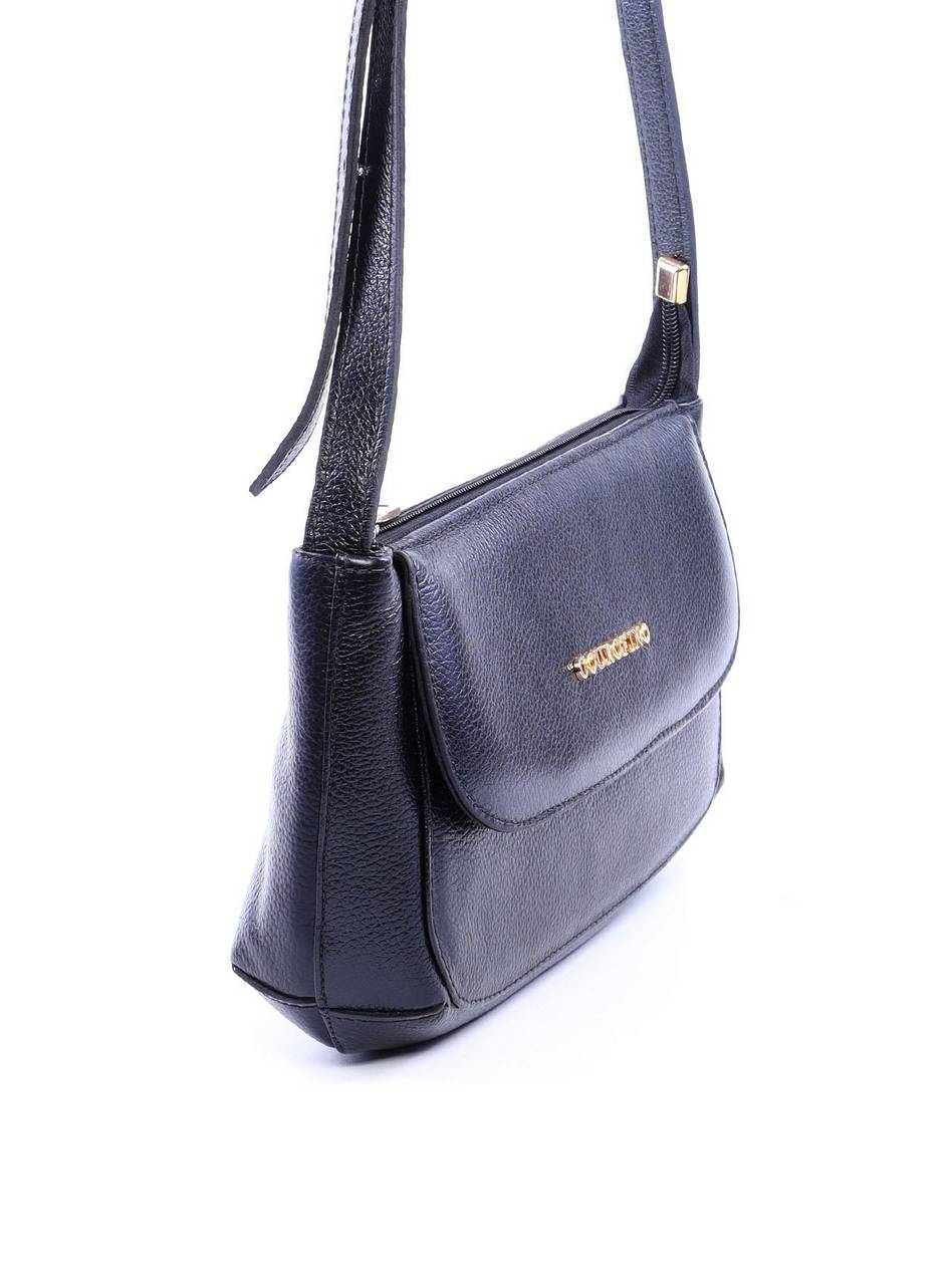 Bolsa Saddle Transversal com Bolso Frontal Preta BSI-5959 - PR
