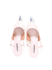 Scarpin Slingback com Biqueira Cromada - Fenno SD-12014 - FE