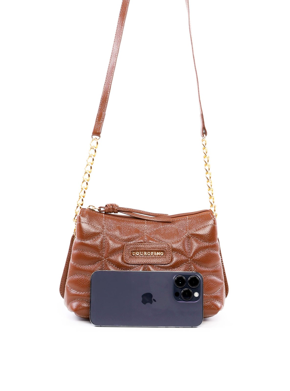 Bolsa Transversal Pequena com Matelassê BSI-6504 - CS