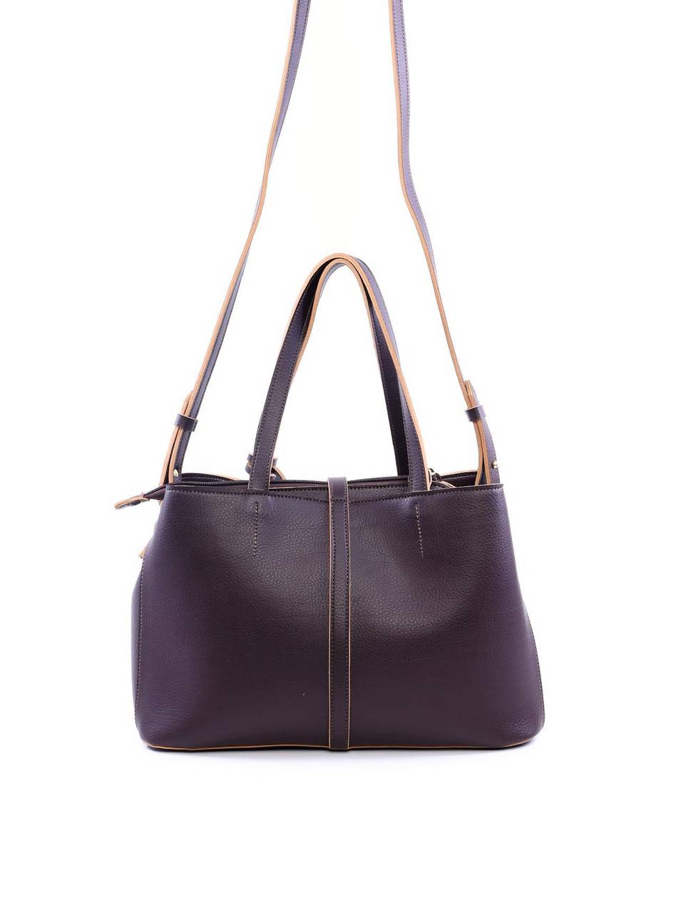 Bolsa Tote de Alça Dupla - Cacau BSI-6117 - CA