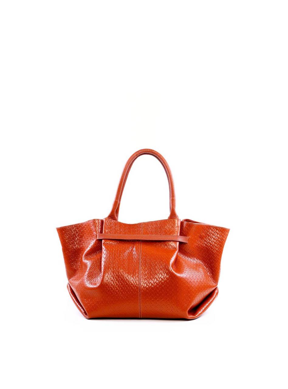 Bolsa Tote com Drapeado e Alça Dupla - Castor BSI-6275 - CS