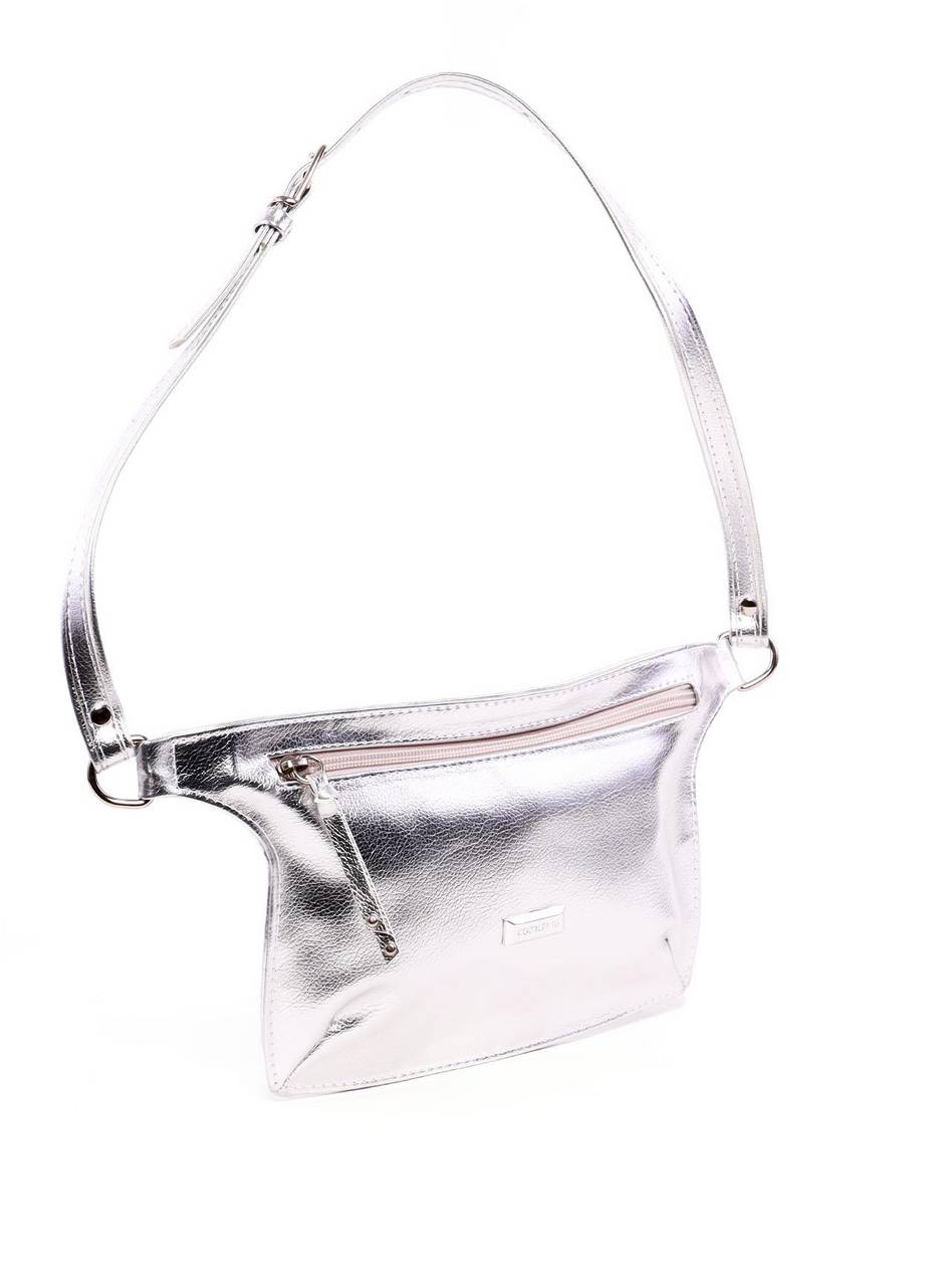 Pochete Salete Retangular - Prata BSI-6312 - PT