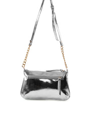 Bolsa Transversal Pequena com Bolso Frontal BSI-6519 - PT