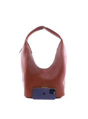 Bolsa Hobo Grande com Bolso Lateral - Castor BSI-6401 - CS