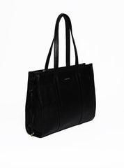 Bolsa Tote com Detalhes de Tiras com Nós e Ponteiras - BSI-5974 - PR BSI-5974 - PR