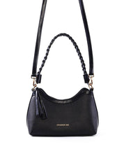 Bolsa Baguette Alça Trançada - Preta BSI-6402 - PR