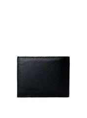 Carteira Masculina Pocket Couro 4 Plásticos Preta CAI-593 - PR
