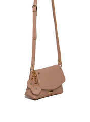 Bolsa Saddle Pequena Alça Ajustável Nude - BSI-5953 - NU BSI-5953 - NU