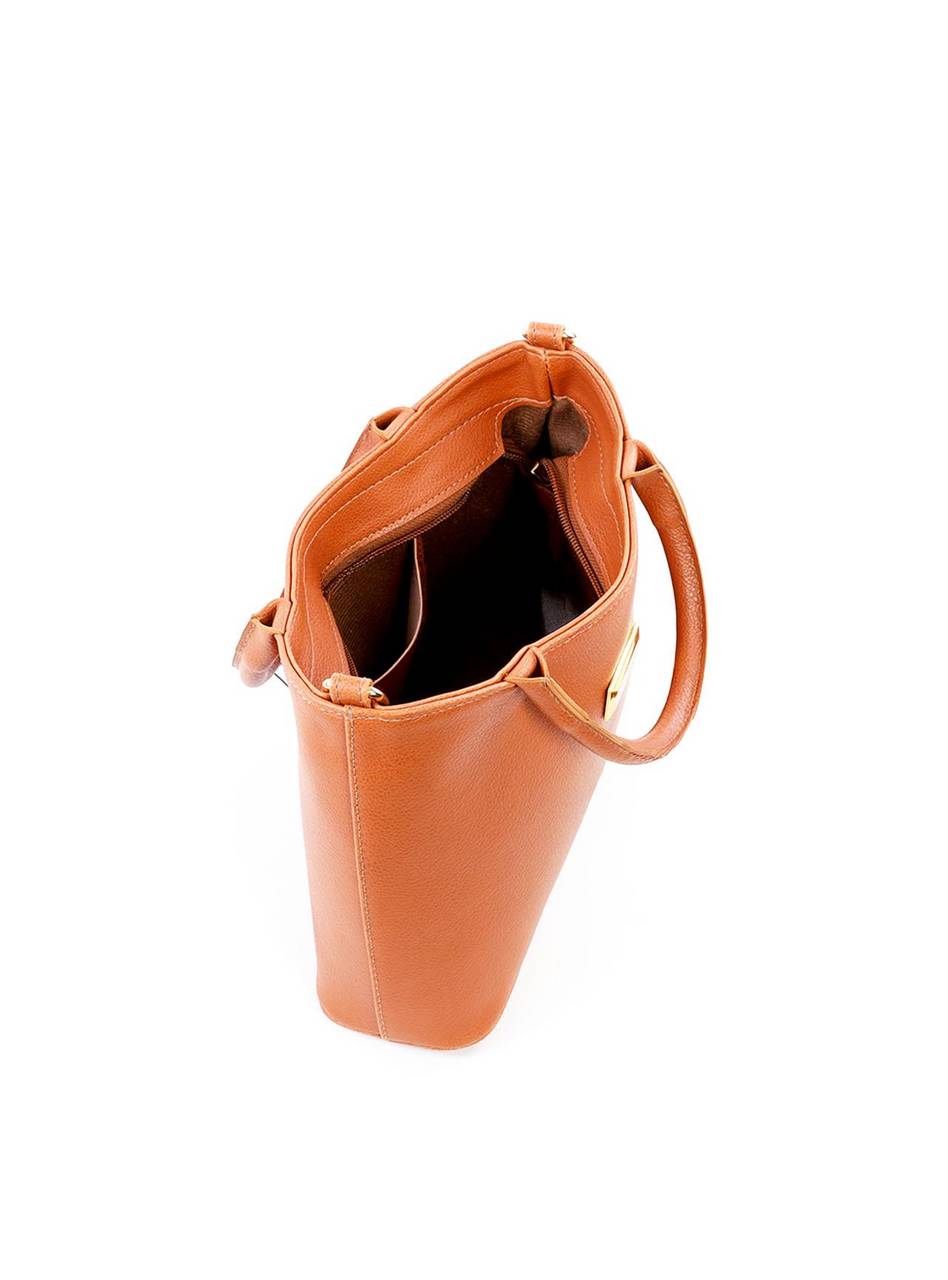 Bolsa Tote Quadrada Média Alça Dupla - Castor BSI-6278 - CS