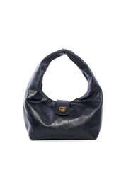Bolsa Hobo com Placa CF - Preta BSI-6170 - PR
