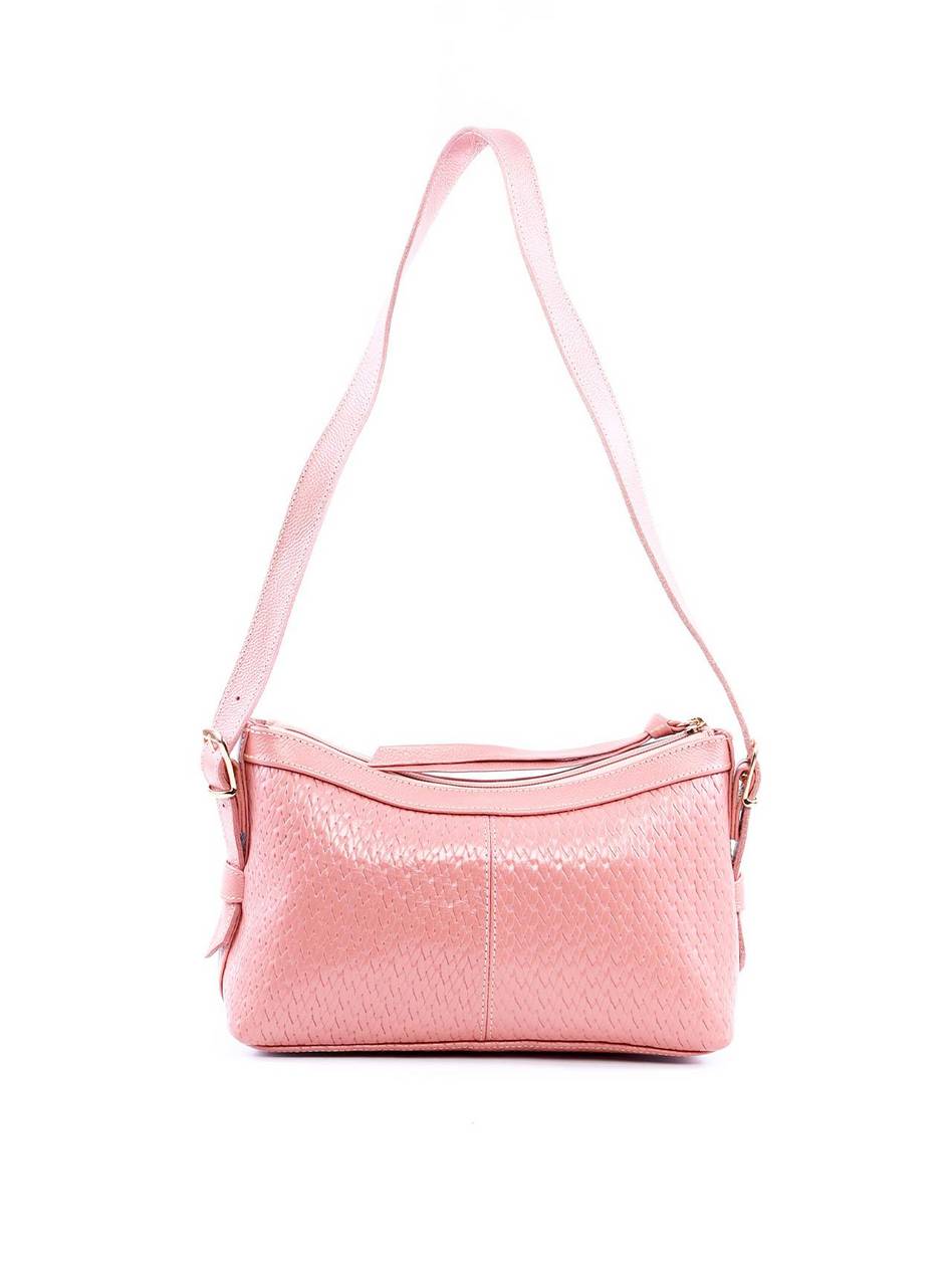 Bolsa Baguette com Alça Dupla - Nude BSI-6250 - NU