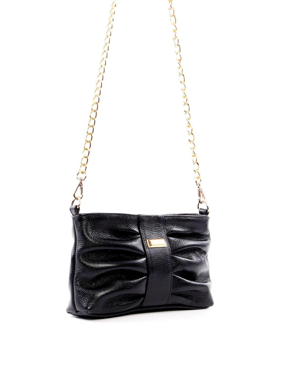 Clutch Drapeada com Alça Corrente BSI-6540 - PR