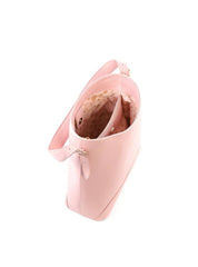 Bolsa Bucket Média com 3 Divisórias - Nude BSI-6454 - NU