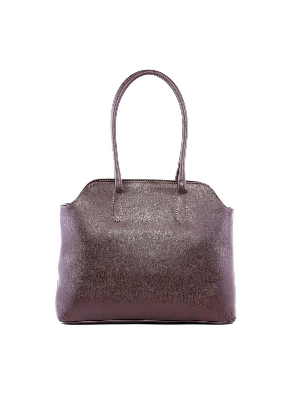 Bolsa com Detalhe de Cinto e Ilhós Frontal - Cacau BSI-6187 - CA