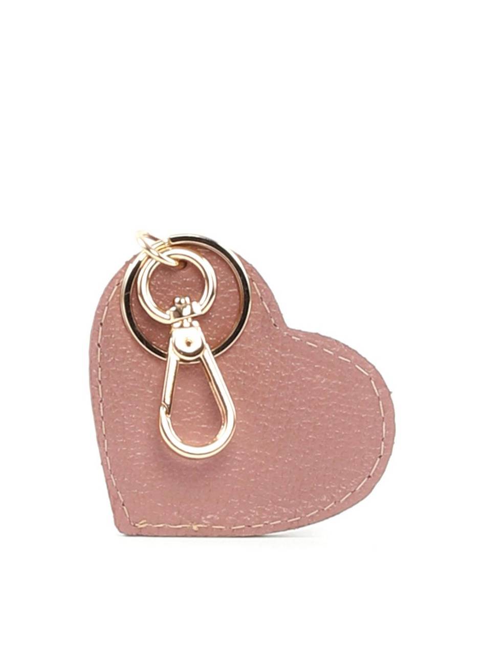 Chaveiro Feminino Coração com Espelho - Nude CVI-176 - NU