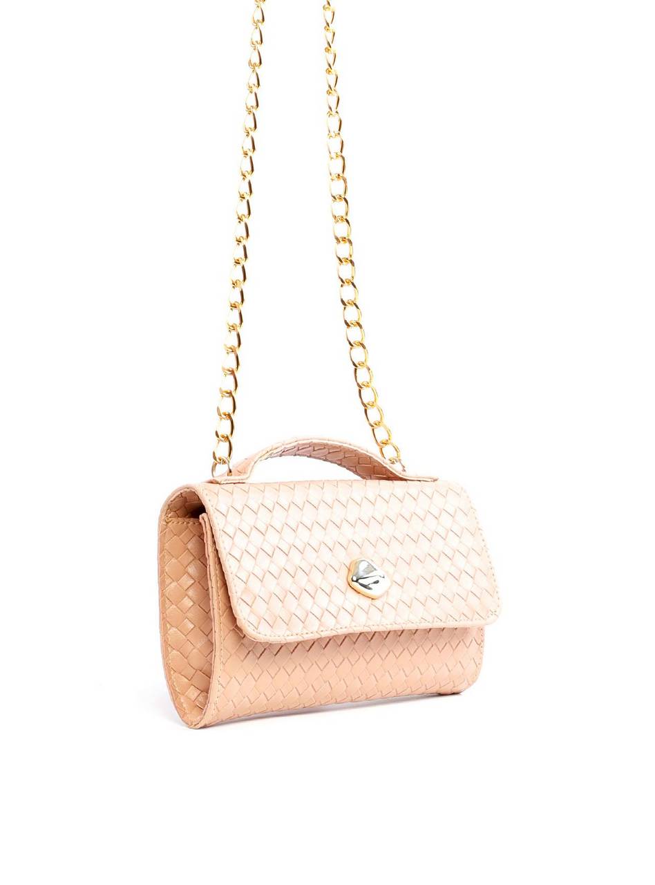 Bolsa Satchel Retangular - Nude BSI-6274 - NU